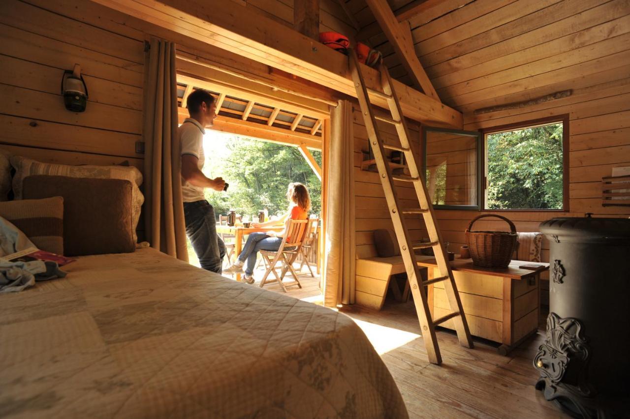 Forcé Les Ecolodges De L'Orbiere מראה חיצוני תמונה
